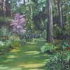 Krider Gardens Retreat - 16 x 20 oil;  For purchase, contact the artist